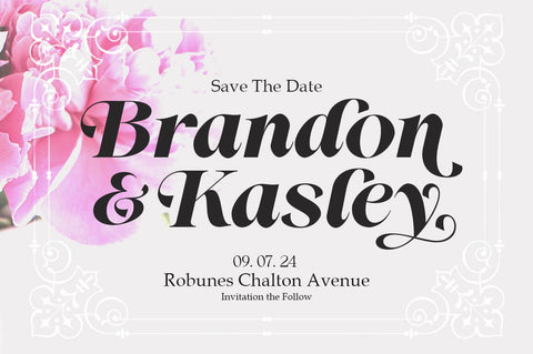 Regiola Display Font gatype 