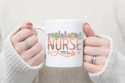 Registered Nurse PNG Sublimation Design Sublimation CraftLabSVG 