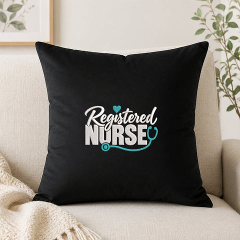 Registered Nurse RN Embroidery Design – Medical Caduceus Nursing Machine Embroidery File Embroidery/Applique DESIGNS PatternFeed8 