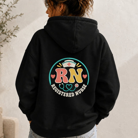 Registered Nurse RN Embroidery Design – Nurse Cap Stethoscope Medical Embroidery File, Nursing Healthcare Machine Embroidery Embroidery/Applique DESIGNS PatternFeed8 