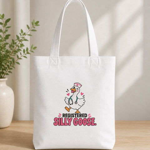 Registered Nurse Silly Goose Embroidery Design – Funny Nurse Goose Stethoscope Machine Embroidery File Embroidery/Applique DESIGNS PatternFeed8 