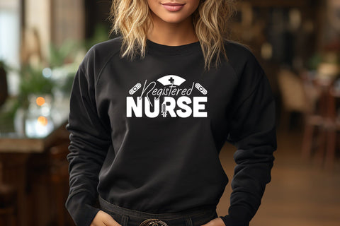 Registered Nurse SVG Cut File SVG CraftLabSVG 