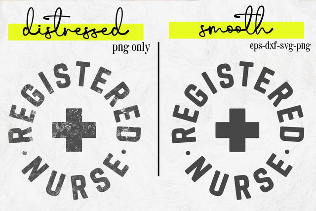 Registered Nurse SVG, RN Cricut Files SVG DesignDestine 