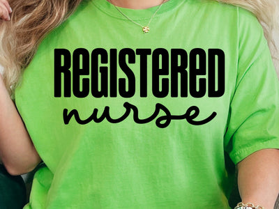 Registered Nurse SVG, RN Files for Cricut, Silhouette Svg SVG DesignDestine 