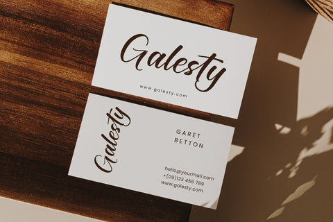 Regita Gestom - Modern Script Font Font Letterena Studios 