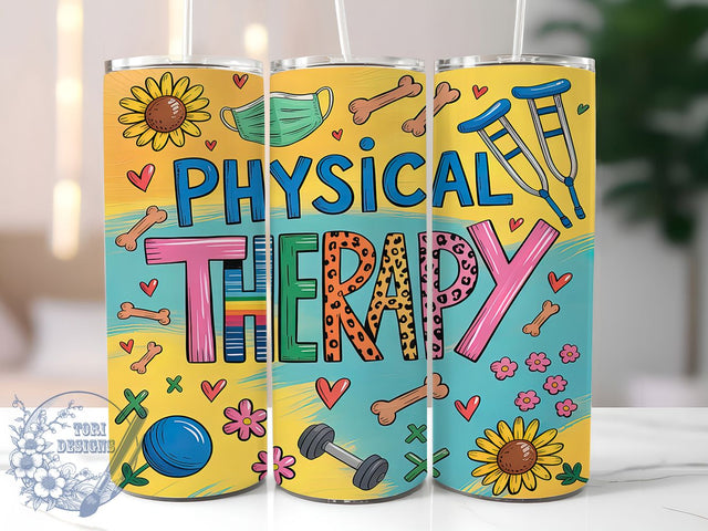 Rehab Hero Physical Therapy Tumbler, Therapy Professional Gift, Physical Therapy Present, Healthcare Worker Cup, Rehabilitation Gift, Medical Staff Design, Sublimation Template Sublimation ToriDesigns 