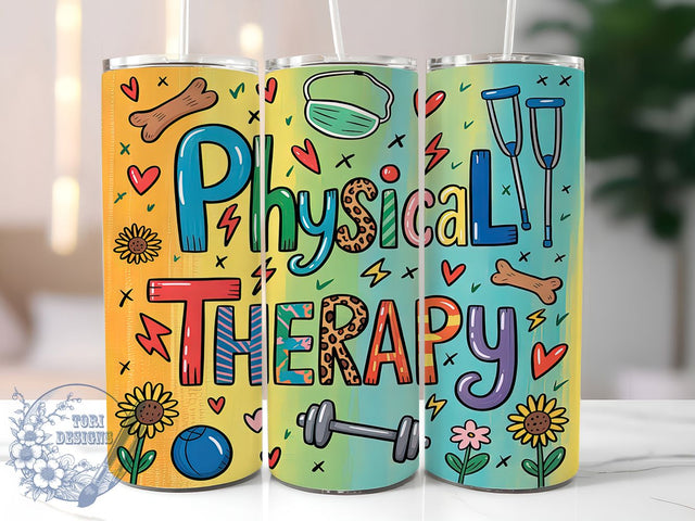 Rehab Hero Physical Therapy Tumbler, Therapy Professional Gift, Physical Therapy Present, Healthcare Worker Cup, Rehabilitation Gift, Medical Staff Design, Sublimation Template Sublimation ToriDesigns 
