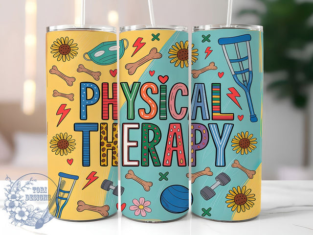 Rehab Hero Physical Therapy Tumbler, Therapy Professional Gift, Physical Therapy Present, Healthcare Worker Cup, Rehabilitation Gift, Medical Staff Design, Sublimation Template Sublimation ToriDesigns 
