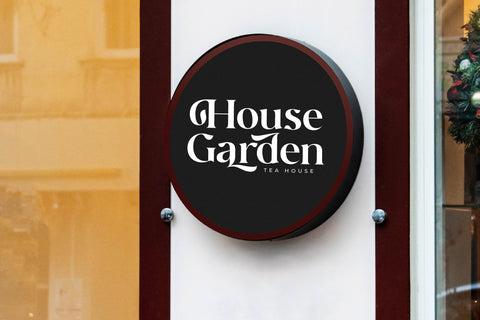 Rehgal - Decorative Modern Serif Font Letterena Studios 