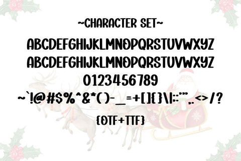 Reindeer Games Font Masyafi Studio 