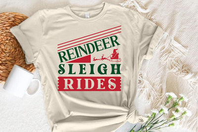 Reindeer Sleigh Rides SVG Angelina750 