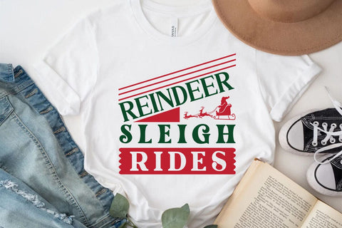 Reindeer Sleigh Rides SVG Angelina750 