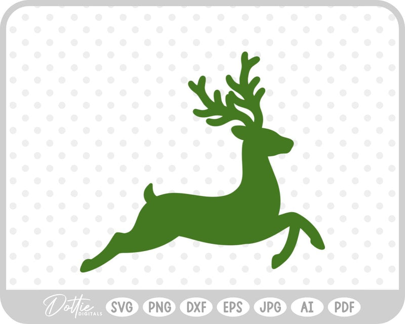 Reindeer SVG DottieDigitals 