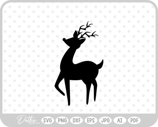 Reindeer SVG DottieDigitals 