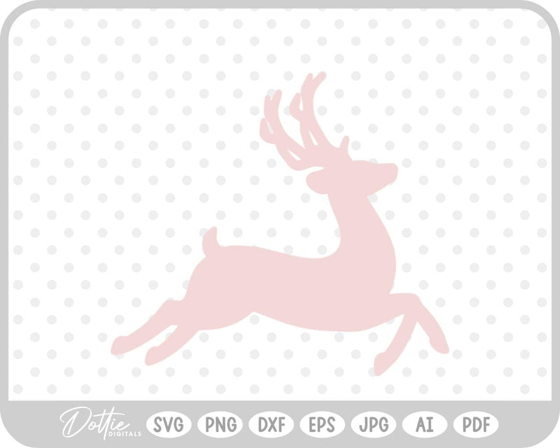 Reindeer SVG DottieDigitals 