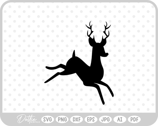Reindeer SVG DottieDigitals 