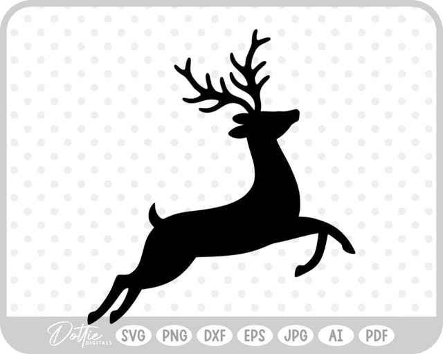 Reindeer SVG DottieDigitals 