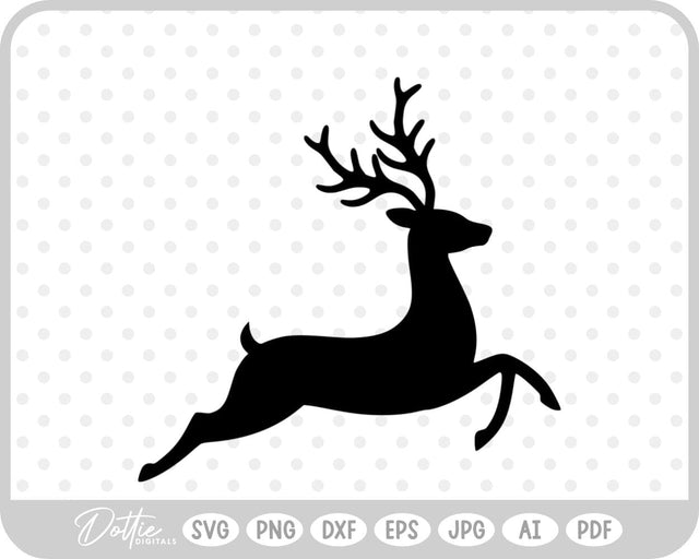 Reindeer SVG DottieDigitals 
