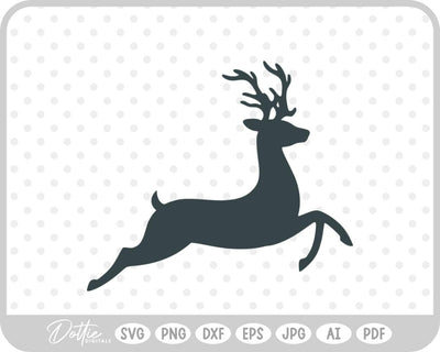 Reindeer SVG DottieDigitals 