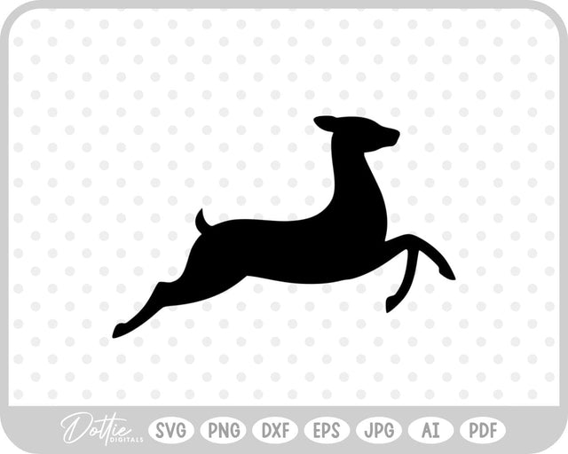 Reindeer SVG DottieDigitals 