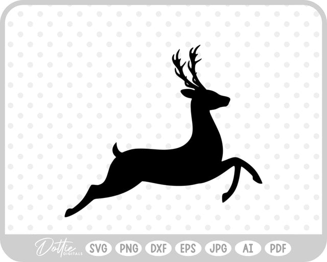 Reindeer SVG DottieDigitals 