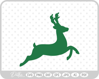 Reindeer SVG DottieDigitals 