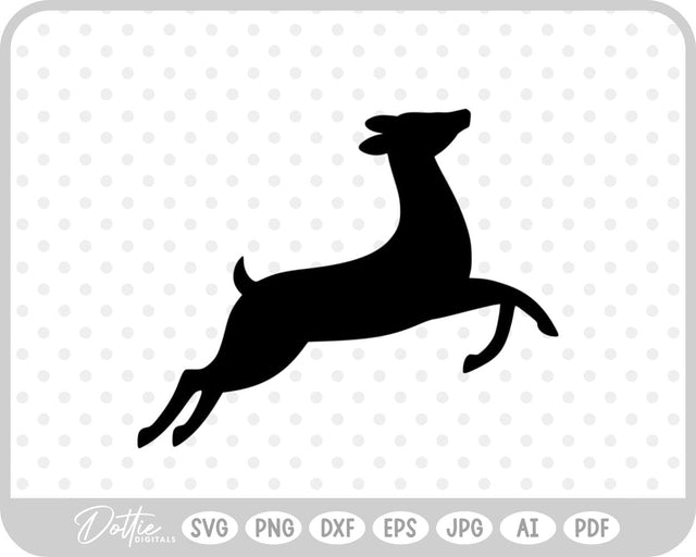 Reindeer SVG DottieDigitals 
