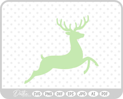 Reindeer SVG DottieDigitals 