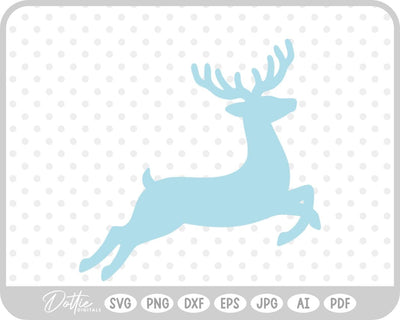 Reindeer SVG DottieDigitals 