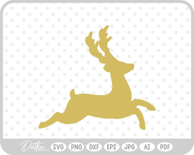Reindeer SVG DottieDigitals 