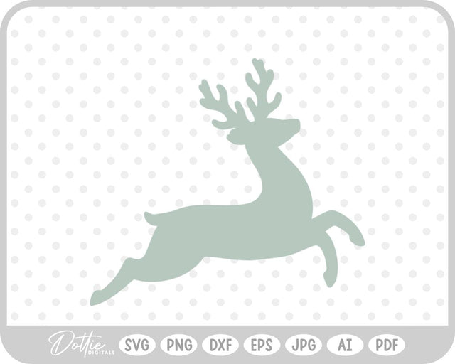 Reindeer SVG DottieDigitals 