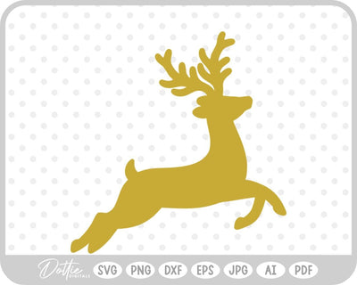 Reindeer SVG DottieDigitals 