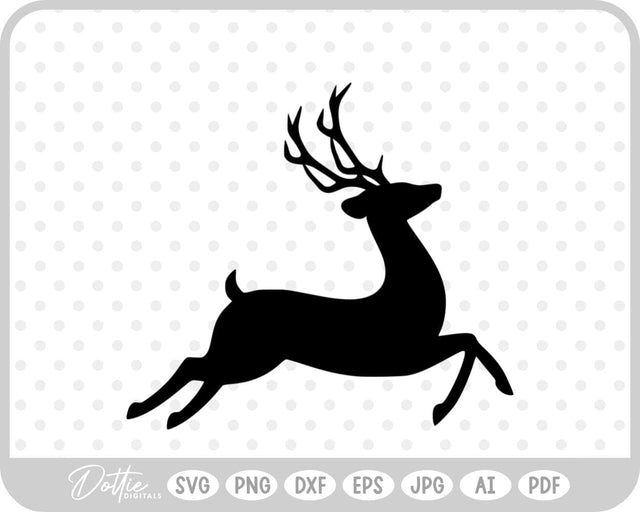 Reindeer SVG DottieDigitals 
