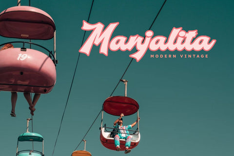 Reinkar - Retro Script Font Font Masyafi Studio 