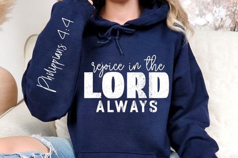 Rejoice In The Lord Always SVG Design SVG Regulrcrative 