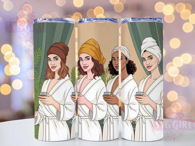 Relax And Refresh Boho Spa Tumbler, Spa Day Drinkware Wrap, Neutral Boho Coffee Cup, 20Oz Sublimation Wrap, Wellness Gift Idea, Mindfulness Quote Mug, Self Care Bohemian Design Sublimation SvggirlplusArt 