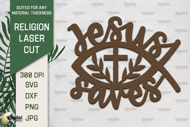 Religion Laser Cut. Wall Decor SVG Laser Cut SVG Evgenyia Guschina 