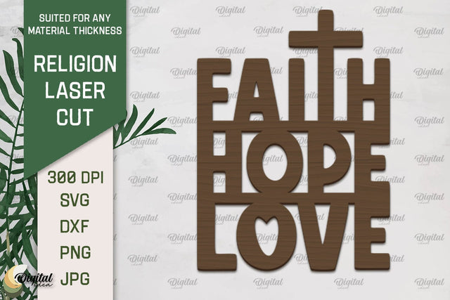 Religion Laser Cut. Wall Decor SVG Laser Cut SVG Evgenyia Guschina 