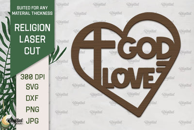 Religion Laser Cut. Wall Decor SVG Laser Cut SVG Evgenyia Guschina 