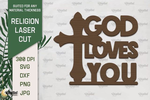 Religion Laser Cut. Wall Decor SVG Laser Cut SVG Evgenyia Guschina 