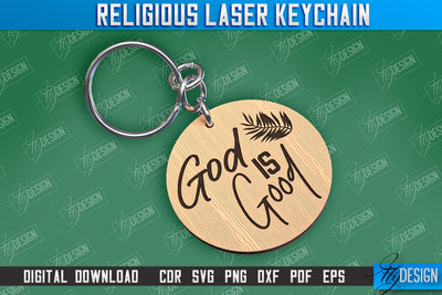 Religious Laser Keychain | Christian Phrases | Keychain Inscription | CNC File SVG Fly Design 