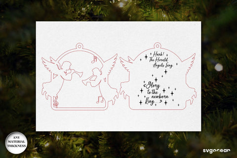 Religious Nativity Ornaments Laser Cut SVG SvgOcean 