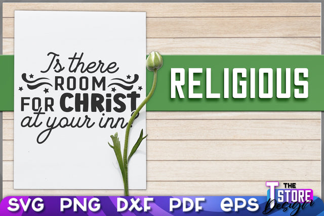 Religious SVG | Christian Phrases | SVG Inscription Design | SVG File v.1 SVG The T Store Design 
