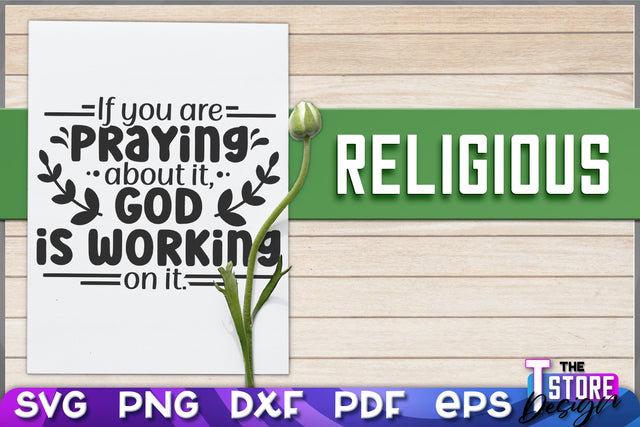 Religious SVG | Christian Phrases | SVG Inscription Design | SVG File v.1 SVG The T Store Design 