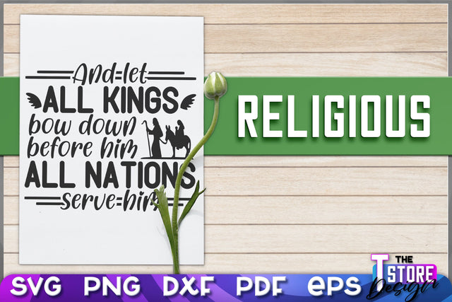 Religious SVG | Christian Phrases | SVG Inscription Design | SVG File v.1 SVG The T Store Design 