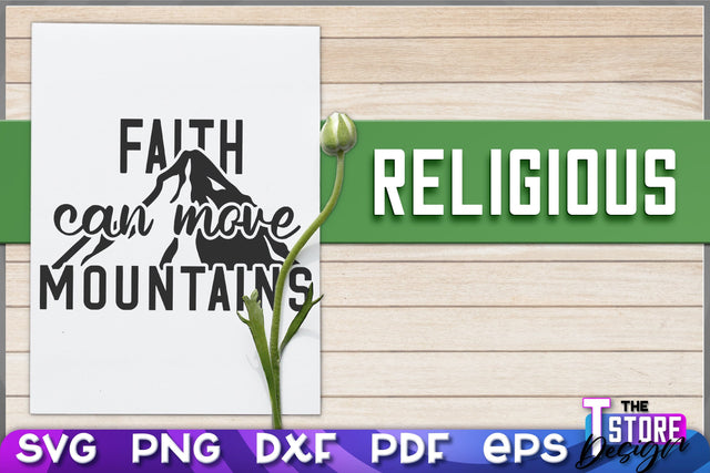 Religious SVG | Christian Phrases | SVG Inscription Design | SVG File v.1 SVG The T Store Design 