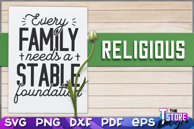 Religious SVG | Christian Phrases | SVG Inscription Design | SVG File v.1 SVG The T Store Design 