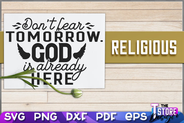 Religious SVG | Christian Phrases | SVG Inscription Design | SVG File v.2 SVG The T Store Design 