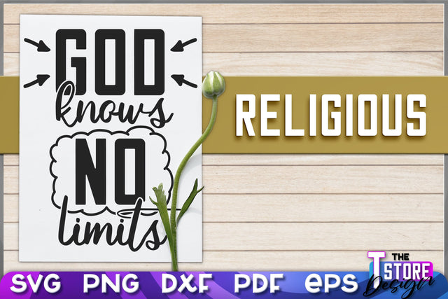Religious SVG | Christian Phrases | SVG Inscription Design | SVG File v.2 SVG The T Store Design 