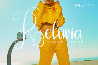 Reluvia Font Dm Letter Studio 